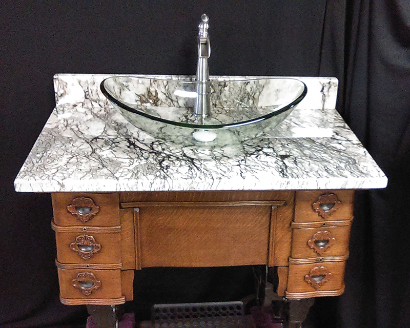 Custom Sewing Machine Vanity Hensler Furniture